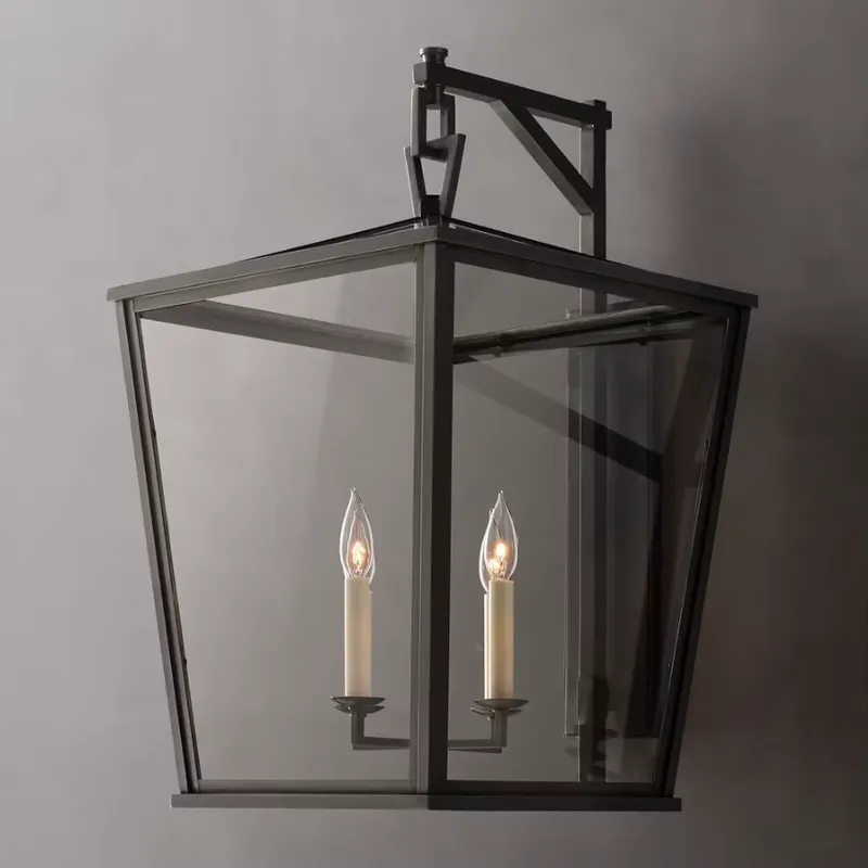 Outdoor Lighting For Home - Lámpara de Pared Yihao Personalizada, Grande
