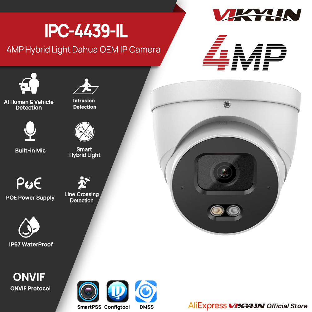 Outdoor Lighting Not Working - Cámara de Seguridad IP VIKYLIN 4MP,