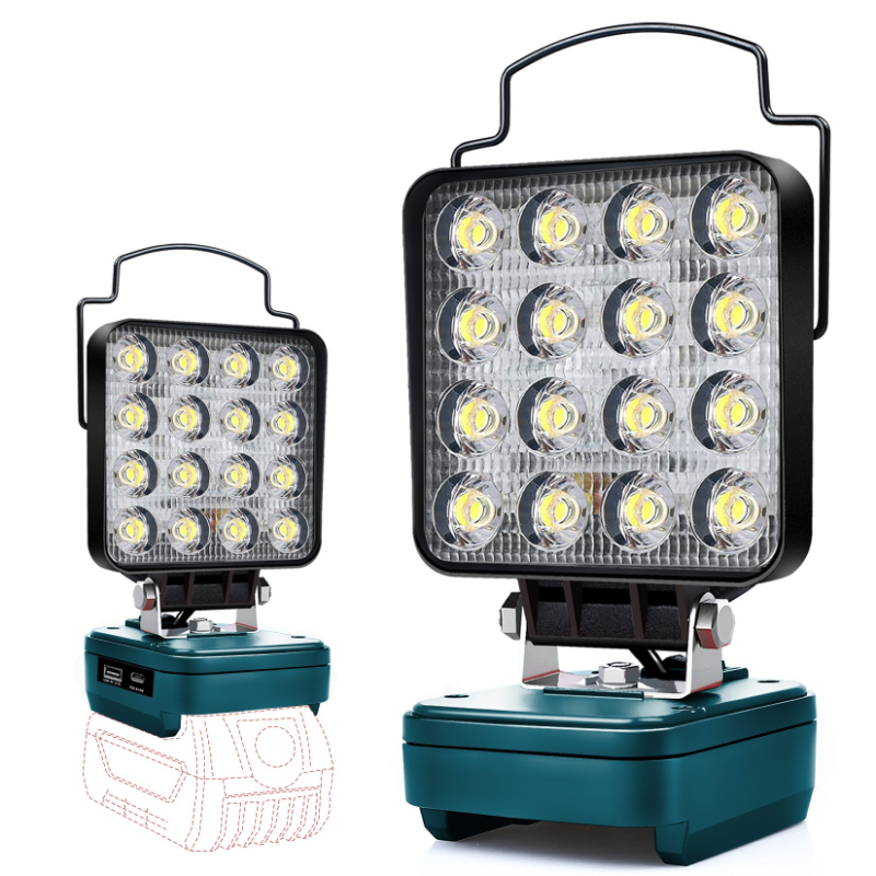 Outdoor Lighting Electrician - Luz de trabajo LED para batería