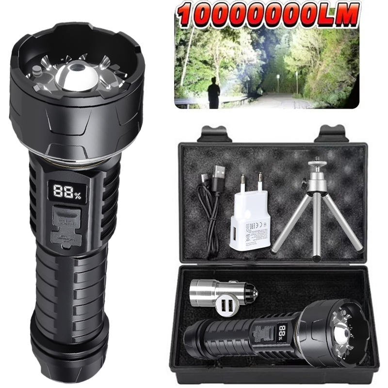 Outdoor Lighting Nearby - Linterna LED COB, linterna recargable, antorcha