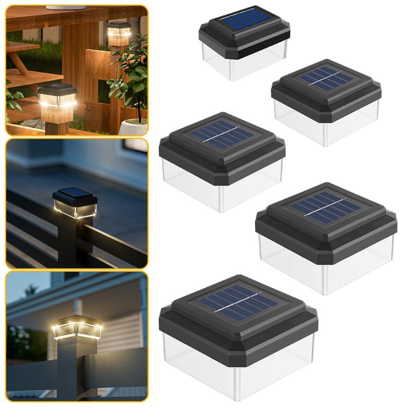 Post Cap Light - Lámpara Solar LED para Postes de