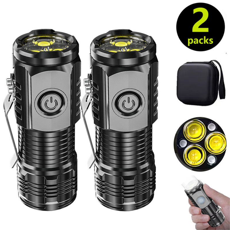 Outdoor Lighting Brands - Mini linterna de 3LED con Clip