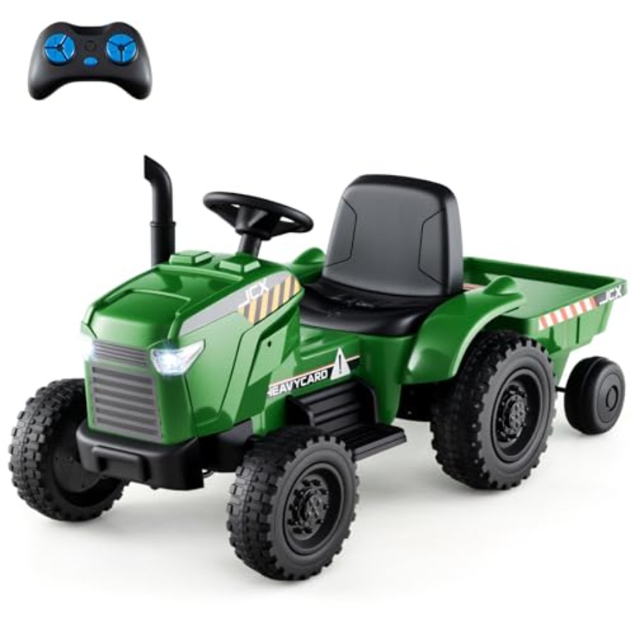 Outdoor Lighting Controller - Tractor de Juguete con Remolque para