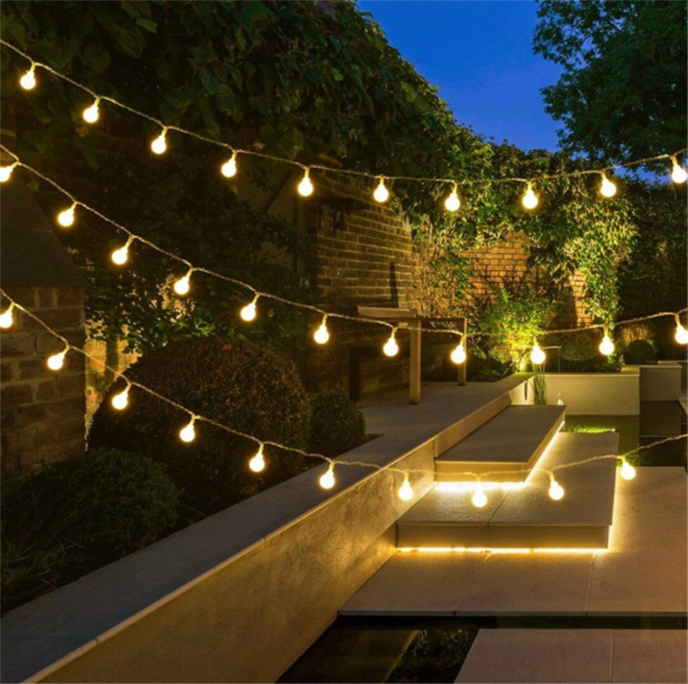 Guirnalda de Luces Solares/USB - Outdoor Lighting Nearby reseña y precio