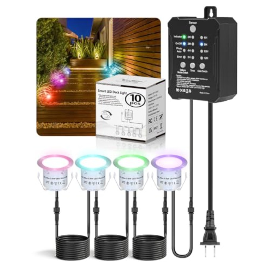 Kit de Luces RGB para Terraza  - Outdoor Lighting Kits Low Voltage reseña y precio