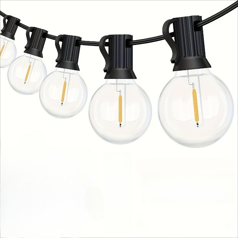 Luces de cadena G40 de 64 pies - Outdoor Lighting Controller reseña y precio