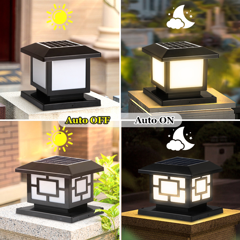 Luces Solares LED para Postes, - Post Cap Light reseña y precio