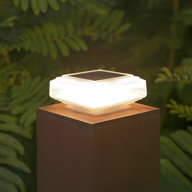 Luces Solares Modernas Transpa - Post Cap Light reseña y precio