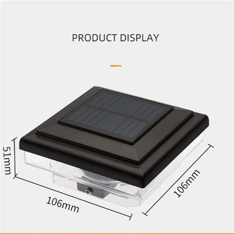Lámpara Solar para Poste A19F- - Post Cap Light reseña y precio