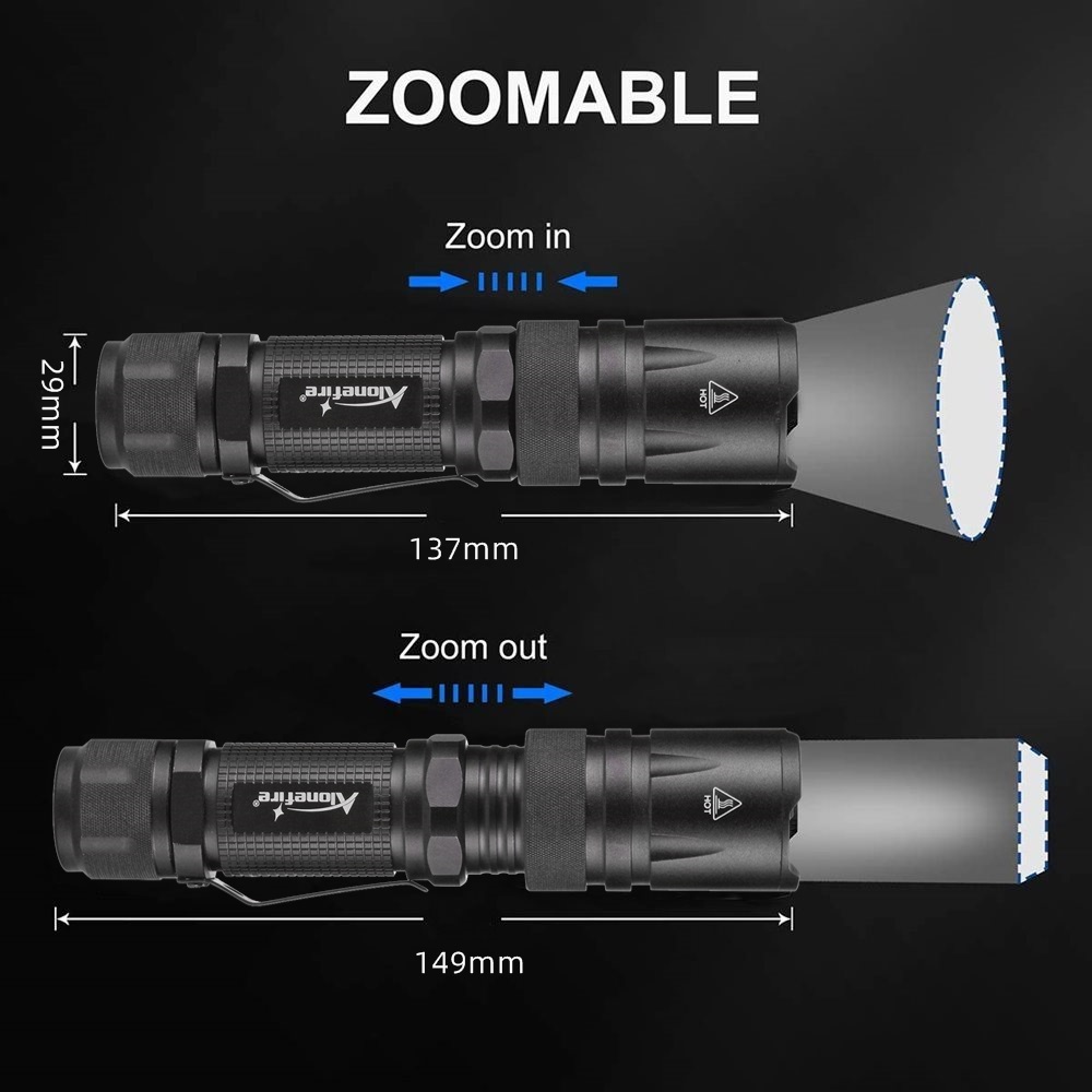 Linterna Led con Zoom Multicol - Outdoor Lighting Not Working reseña y precio