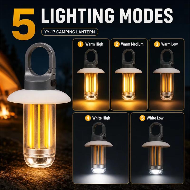 Linterna portátil de tamaño re - Outdoor Lighting Hooks reseña y precio