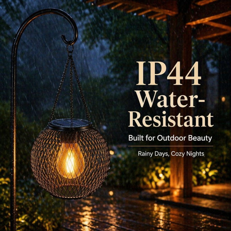 Lámpara LED Solar Colgante par - Outdoor Lighting Brands reseña y precio