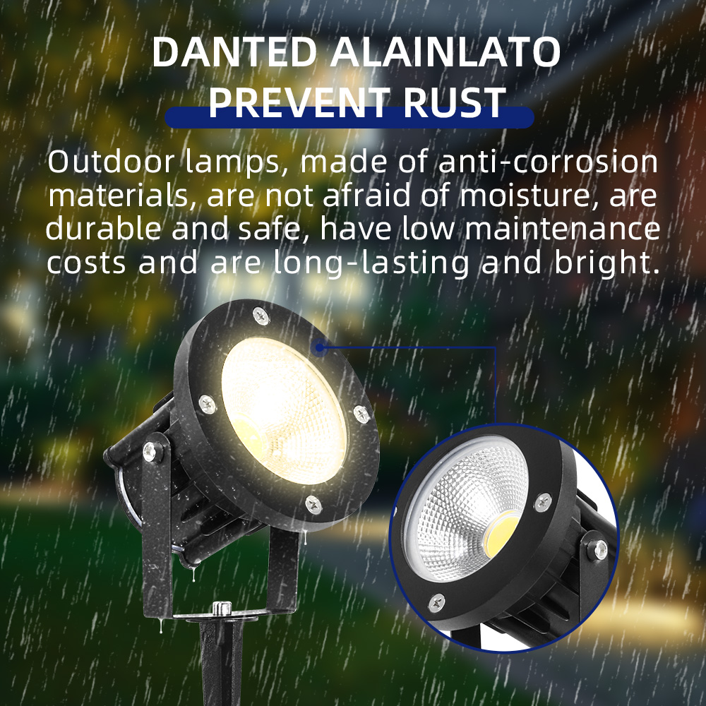 Lámpara LED GU10 para jardín,  - Outdoor Lighting Brands reseña y precio