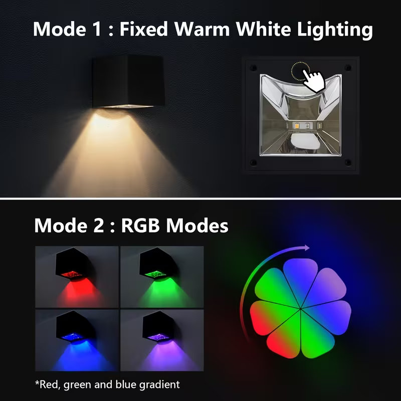 Lámpara Solar de Pared con 2 M - Post Cap Light reseña y precio