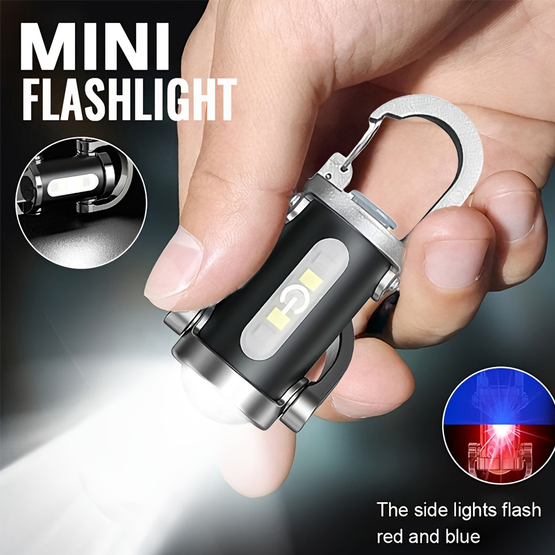 Mini llavero linterna recargab - Outdoor Lighting Hooks reseña y precio