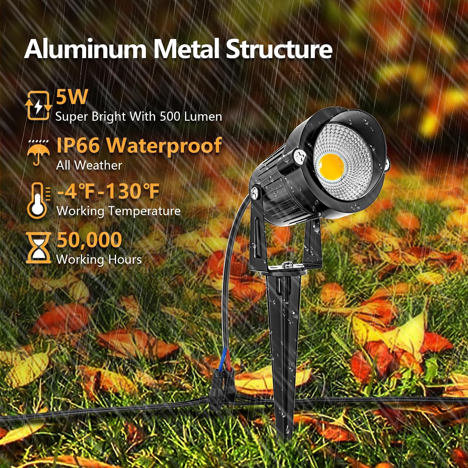 Kit de Iluminación de Paisaje  - Outdoor Lighting Kits Low Voltage reseña y precio