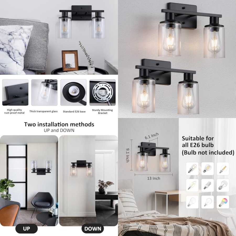 Lámparas de Baño Mate para Col - Solar Wall Sconce reseña y precio
