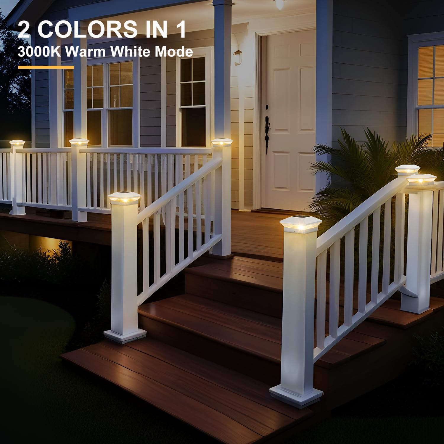 1/2 Unidades de Luces Solares  - Post Cap Light reseña y precio