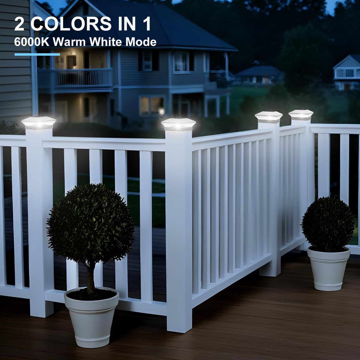 1/2 Unidades de Luces Solares  - Post Cap Light reseña y precio