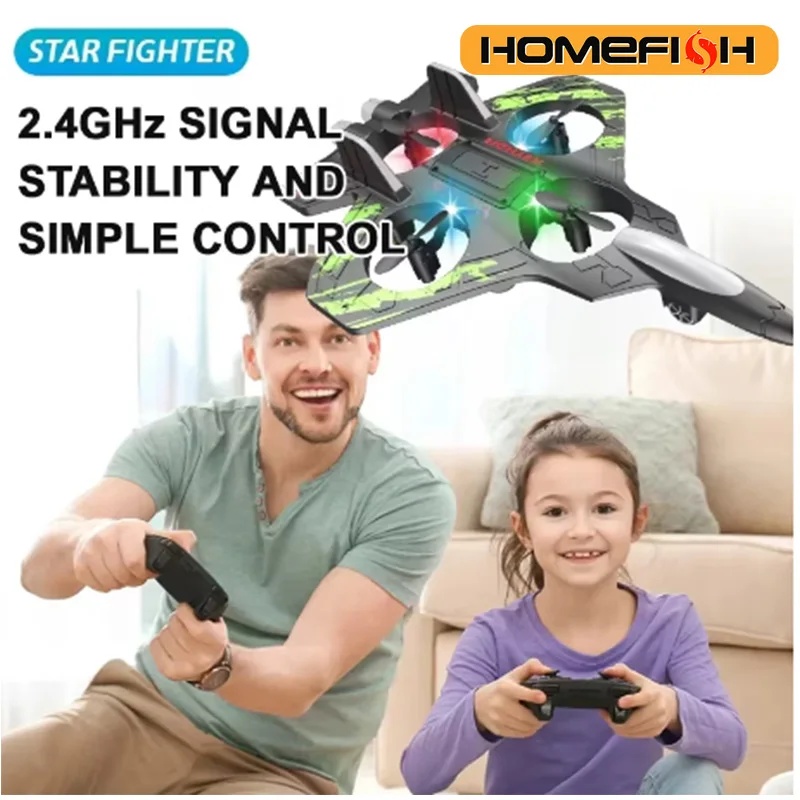 HOMEFISH Avión de Espuma RC 2. - Outdoor Lighting Controller reseña y precio