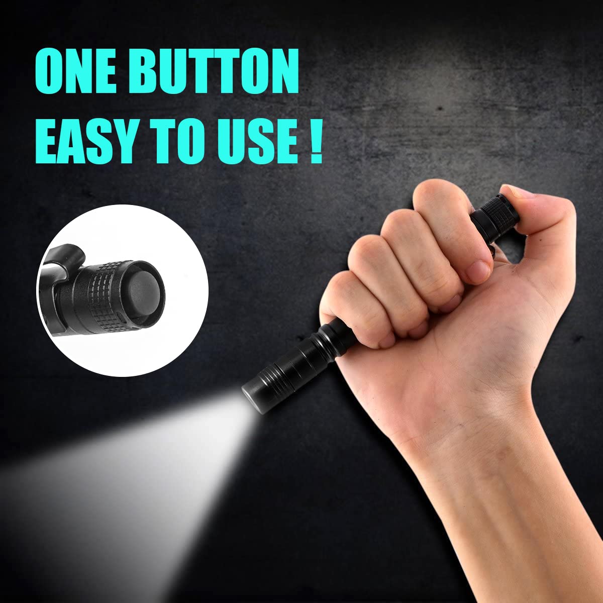 Mini linterna LED portátil, li - Outdoor Lighting Nearby reseña y precio