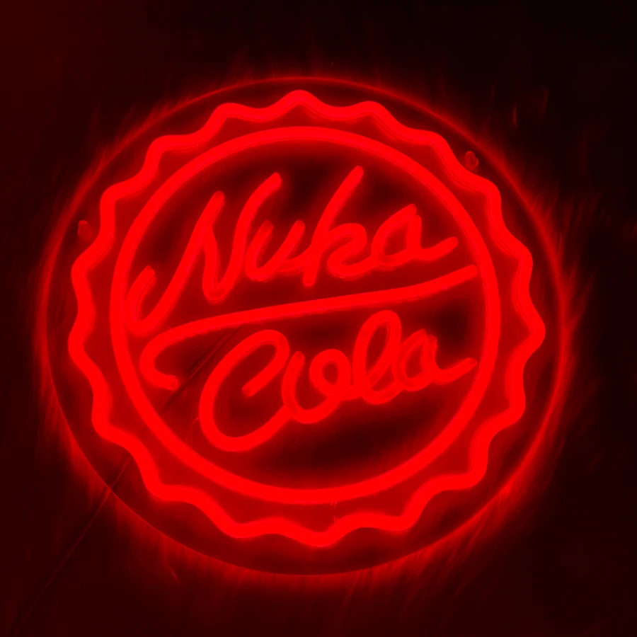Letrero de neón LED Nuka Cola, - Post Cap Light reseña y precio