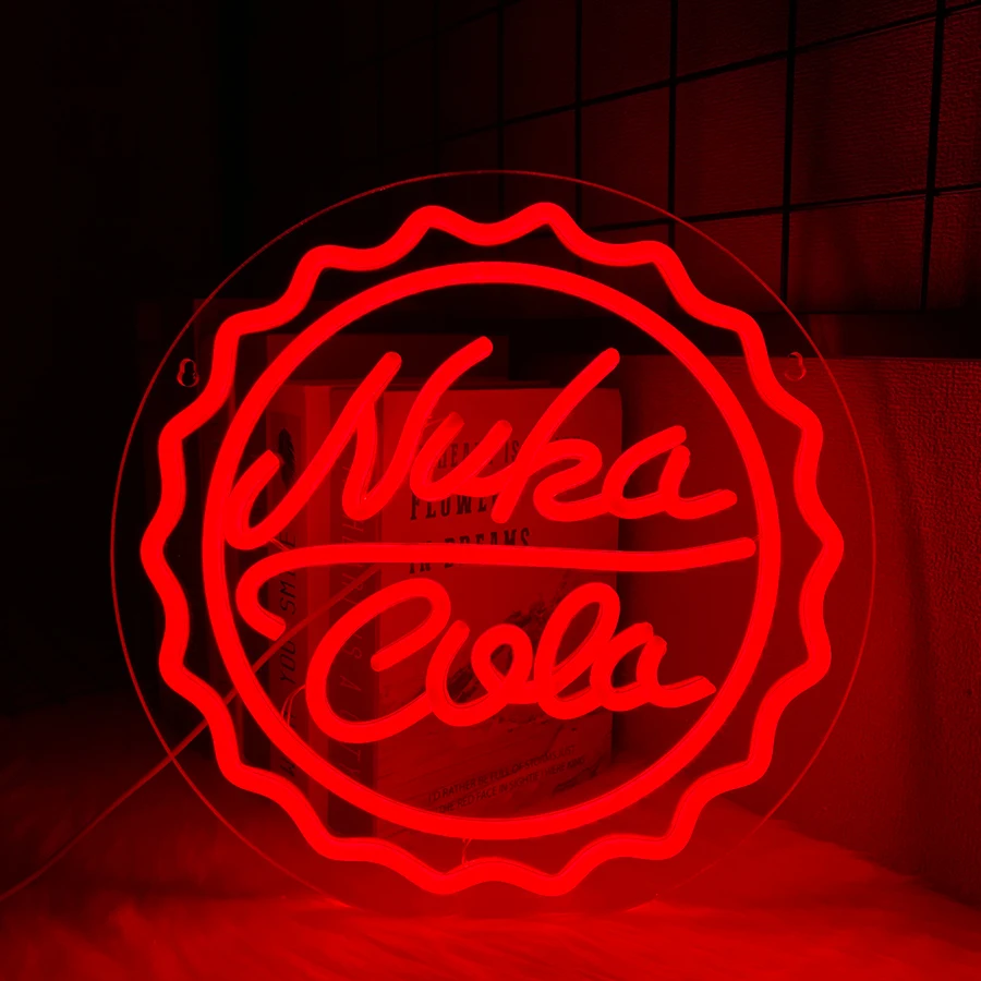 Letrero de neón LED Nuka Cola, - Post Cap Light reseña y precio