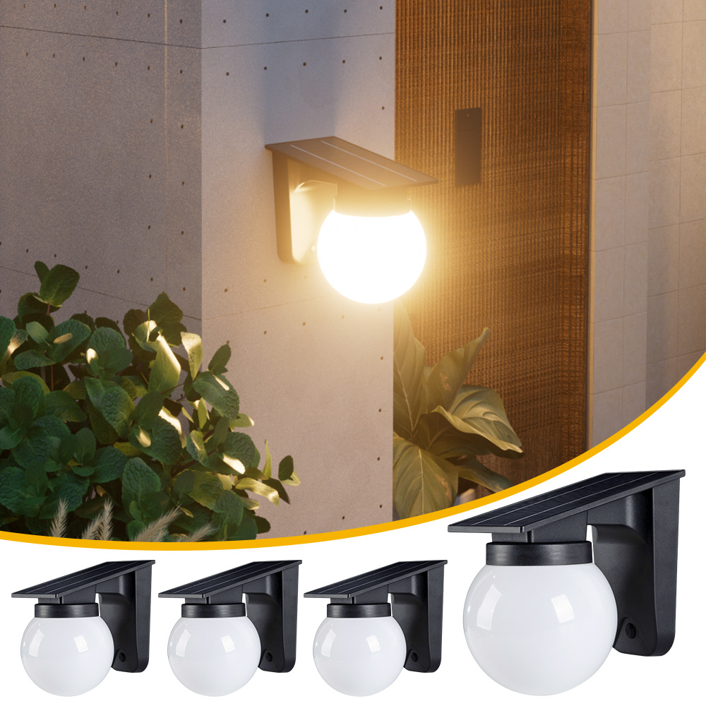Luces de pared de esfera Solar - Solar Wall Sconce reseña y precio