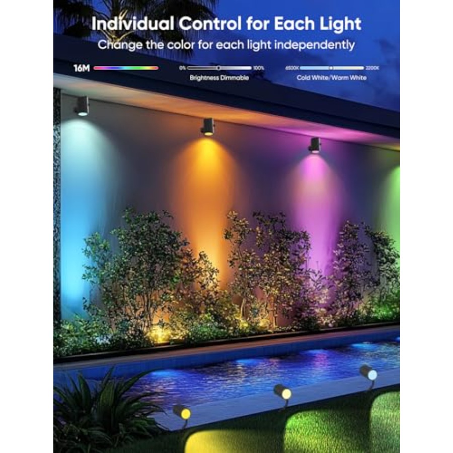 Luz de Exterior Inteligente de - Outdoor Lighting Kits Low Voltage reseña y precio