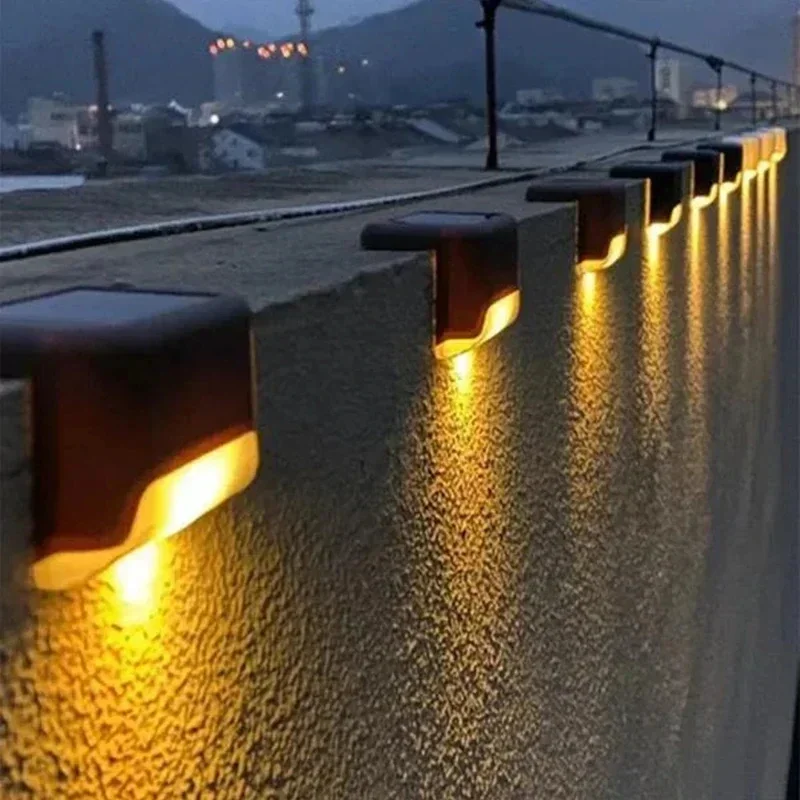 1/4/8/12/Uds luces LED solares - Post Cap Light reseña y precio
