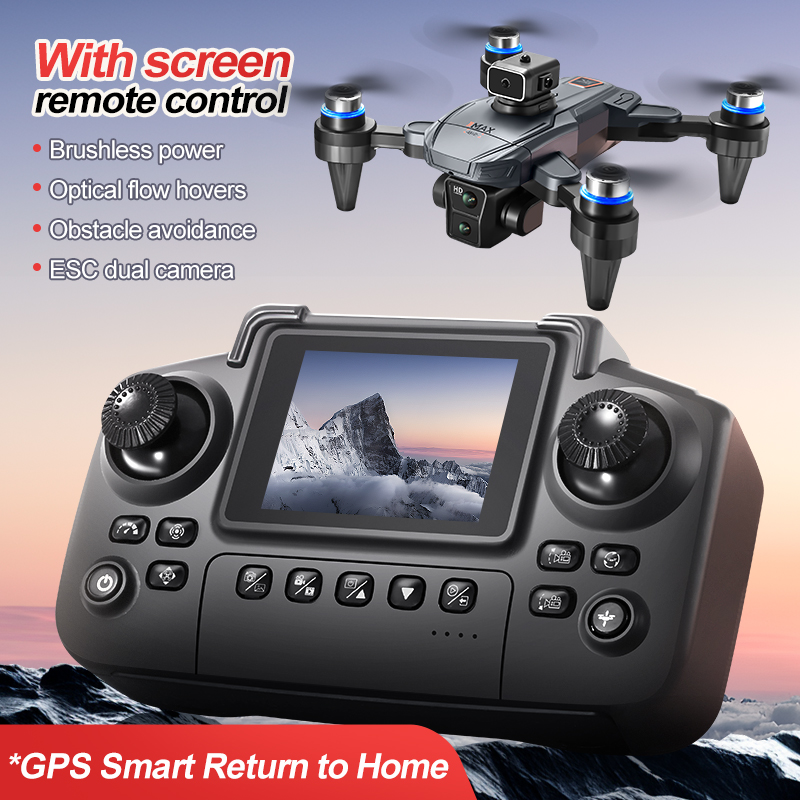 Dron GPS RC con pantalla 4K pr - Outdoor Lighting Experts reseña y precio