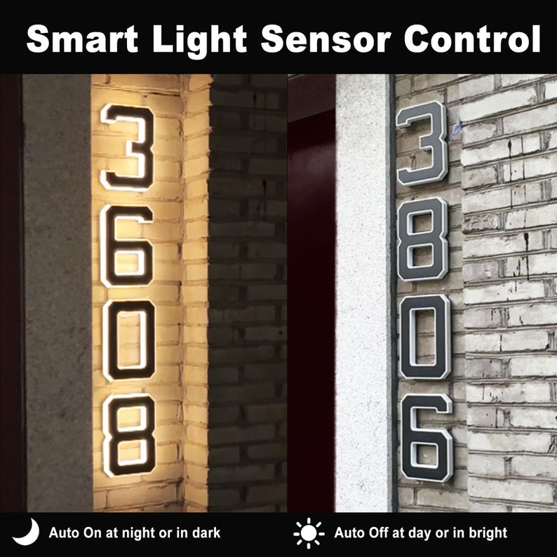 Letrero Solar LED para Número  - Outdoor Lighting Experts reseña y precio