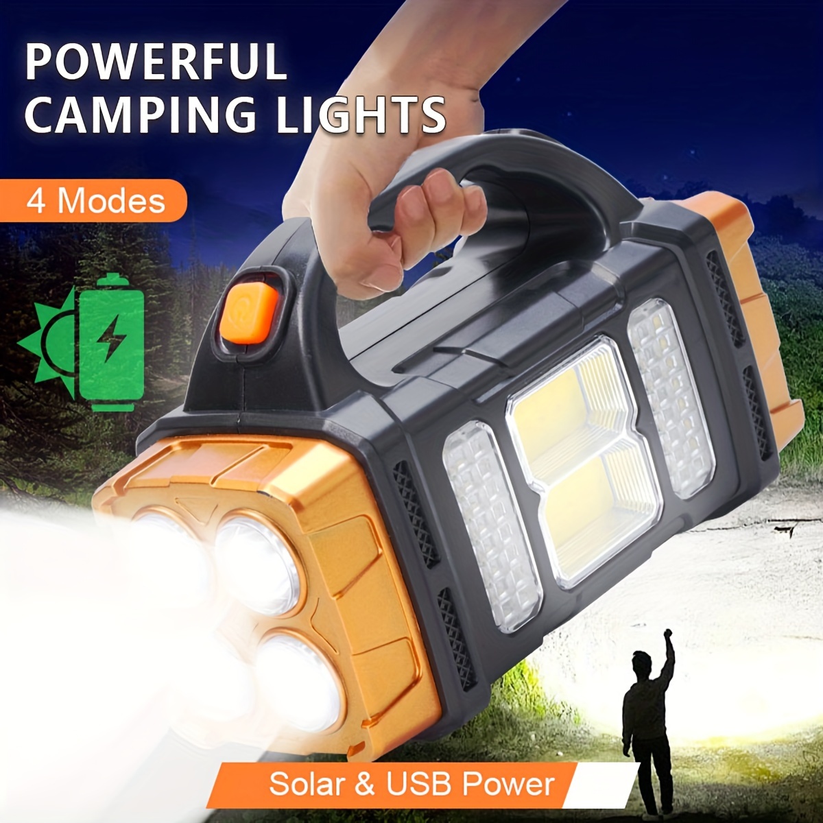Nueva Linterna LED Solar Recar - Outdoor Lighting Nearby reseña y precio