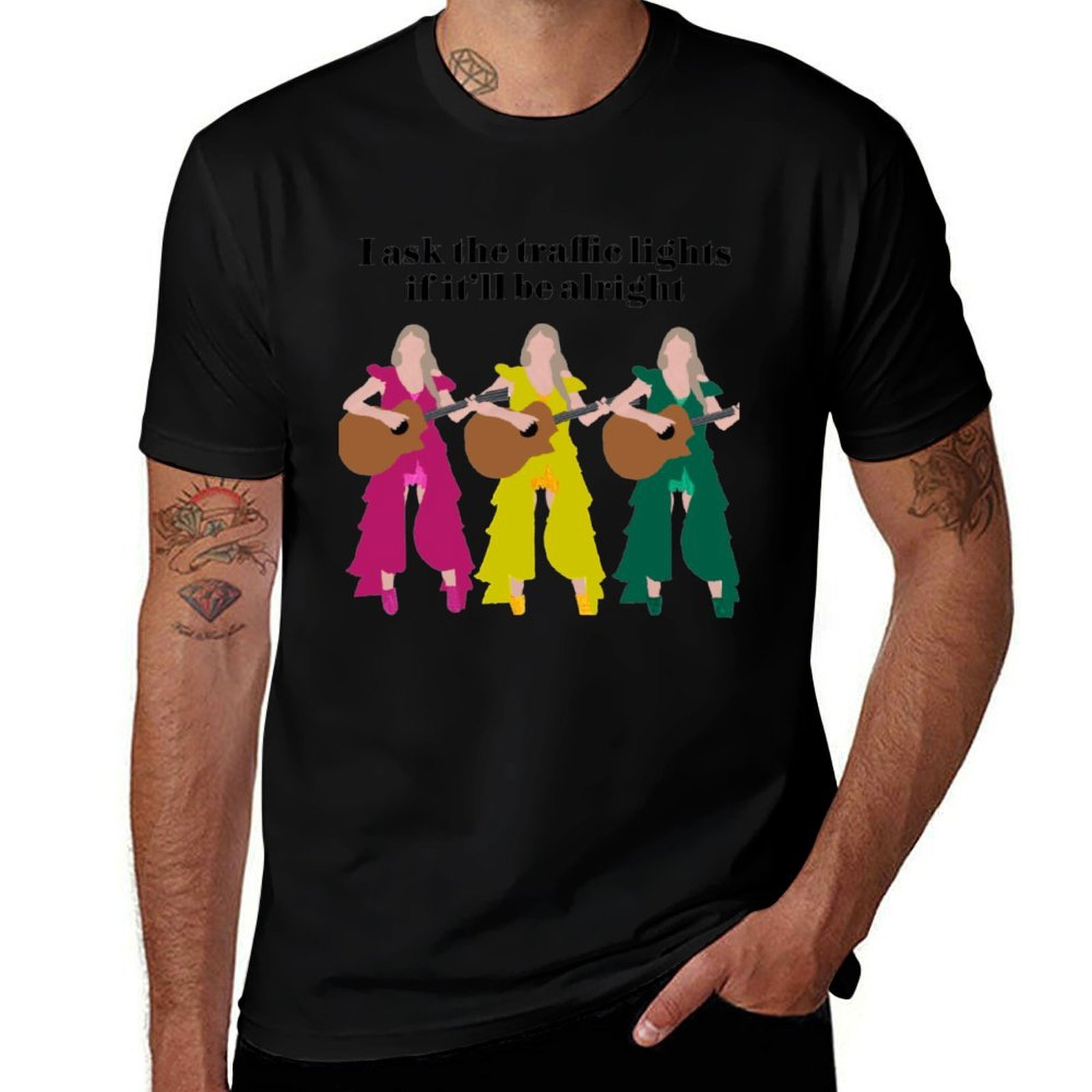 Camiseta con diseño de semáfor - Outdoor Lighting Not Working reseña y precio