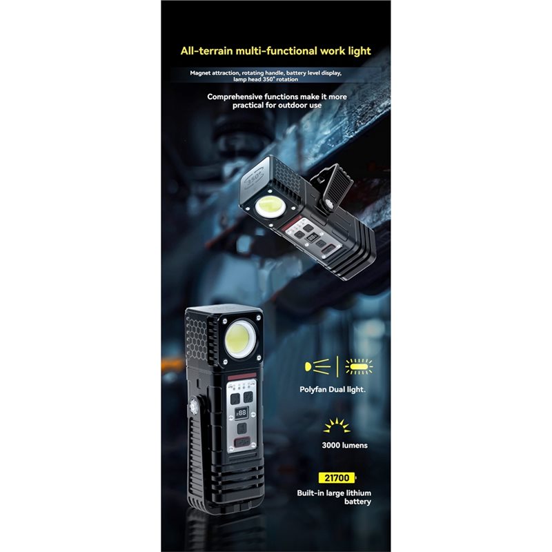 Lámpara de Trabajo LED Magnéti - Outdoor Lighting Not Working reseña y precio