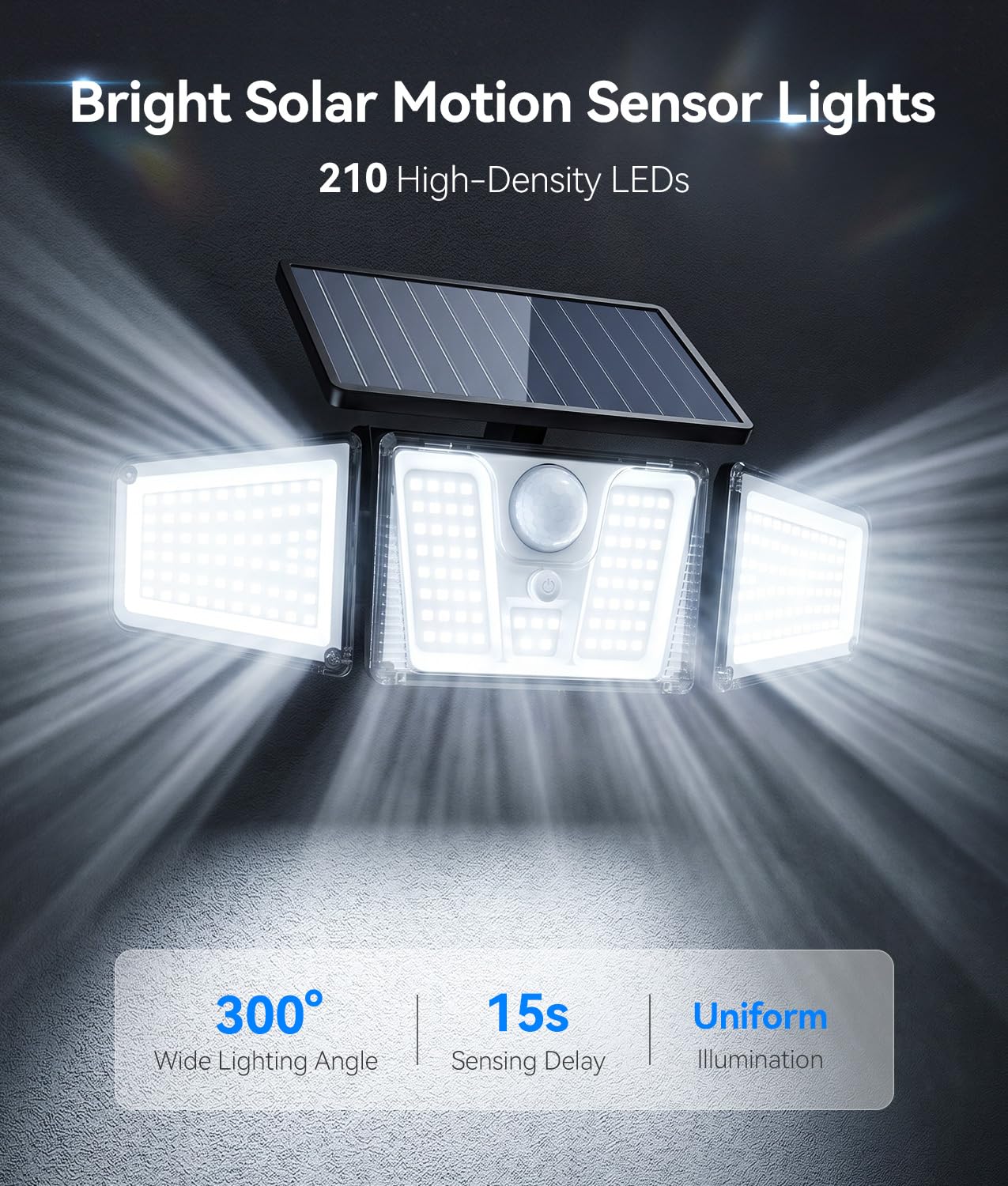 Luces Solares de Inundación, 2 - Outdoor Lighting Experts reseña y precio