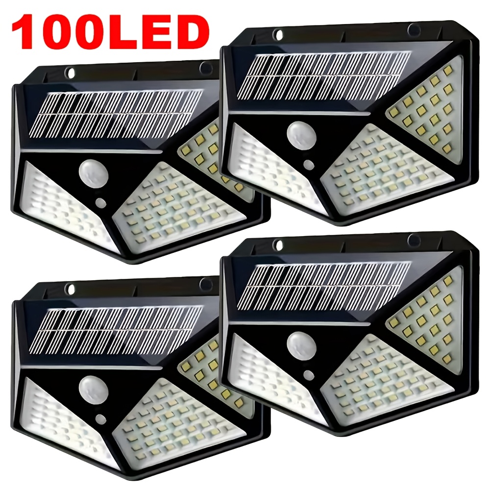 Lámpara Solar de Jardín de 100 - Solar Wall Sconce reseña y precio