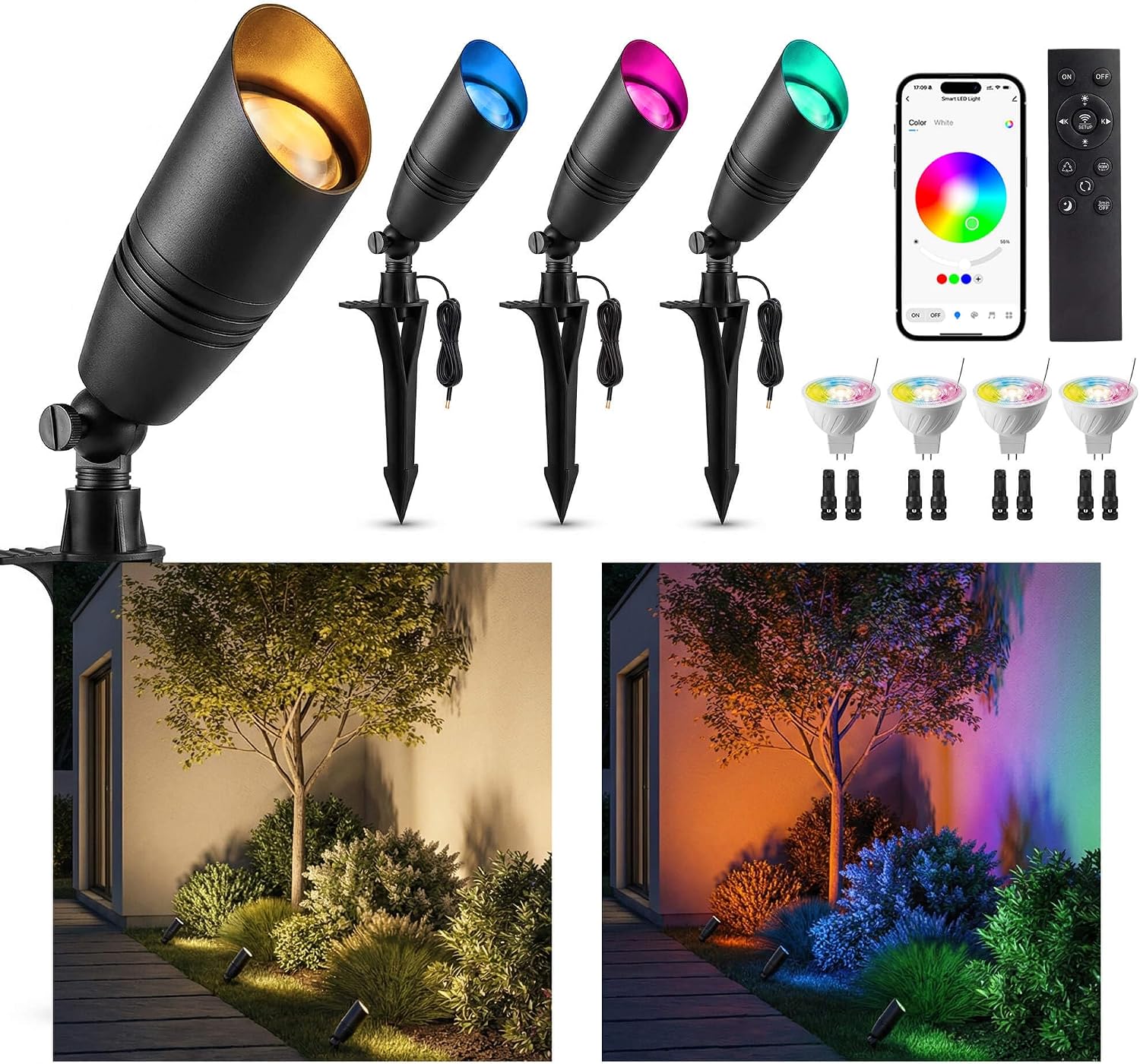 Focos LED para Exteriores de B - Outdoor Lighting Controller reseña y precio