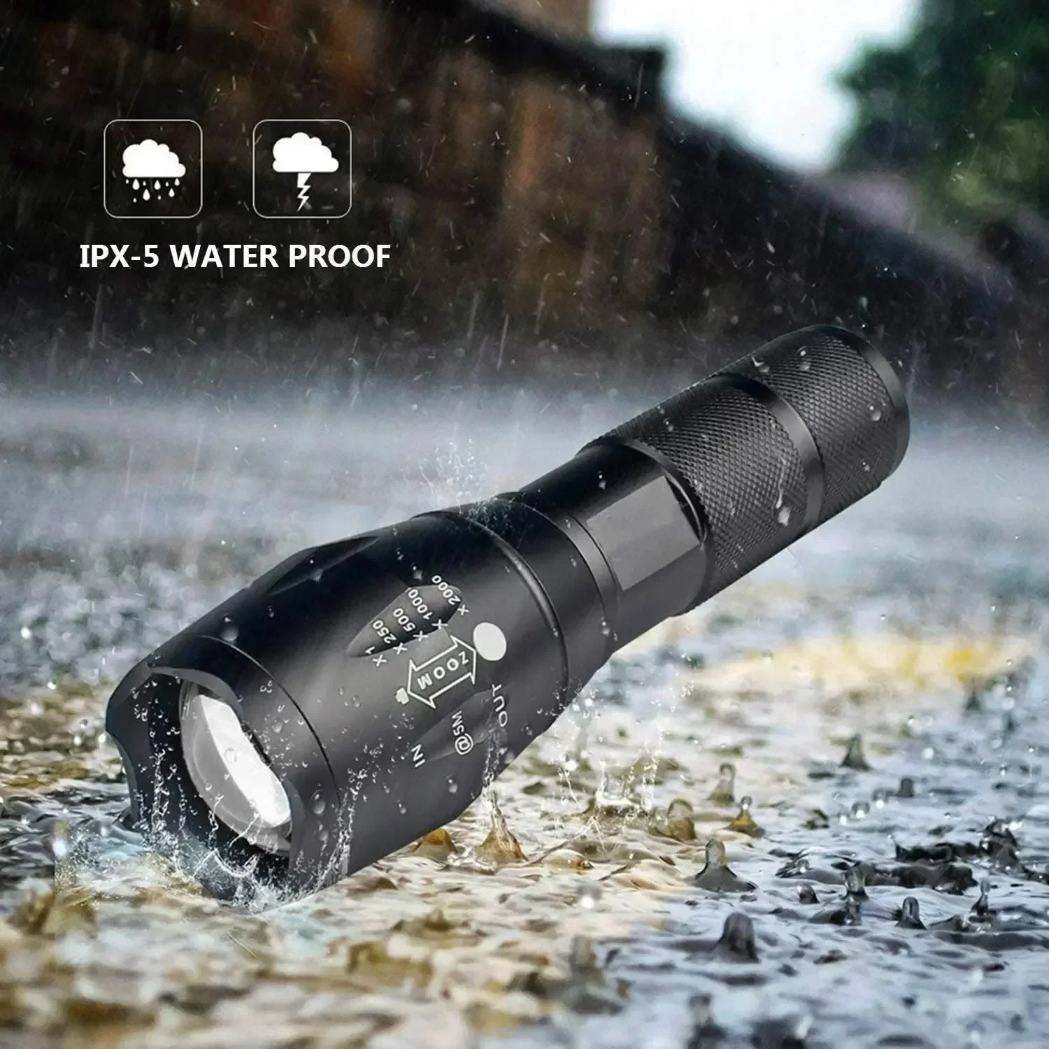 Potente linterna LED para exte - Outdoor Lighting Not Working reseña y precio