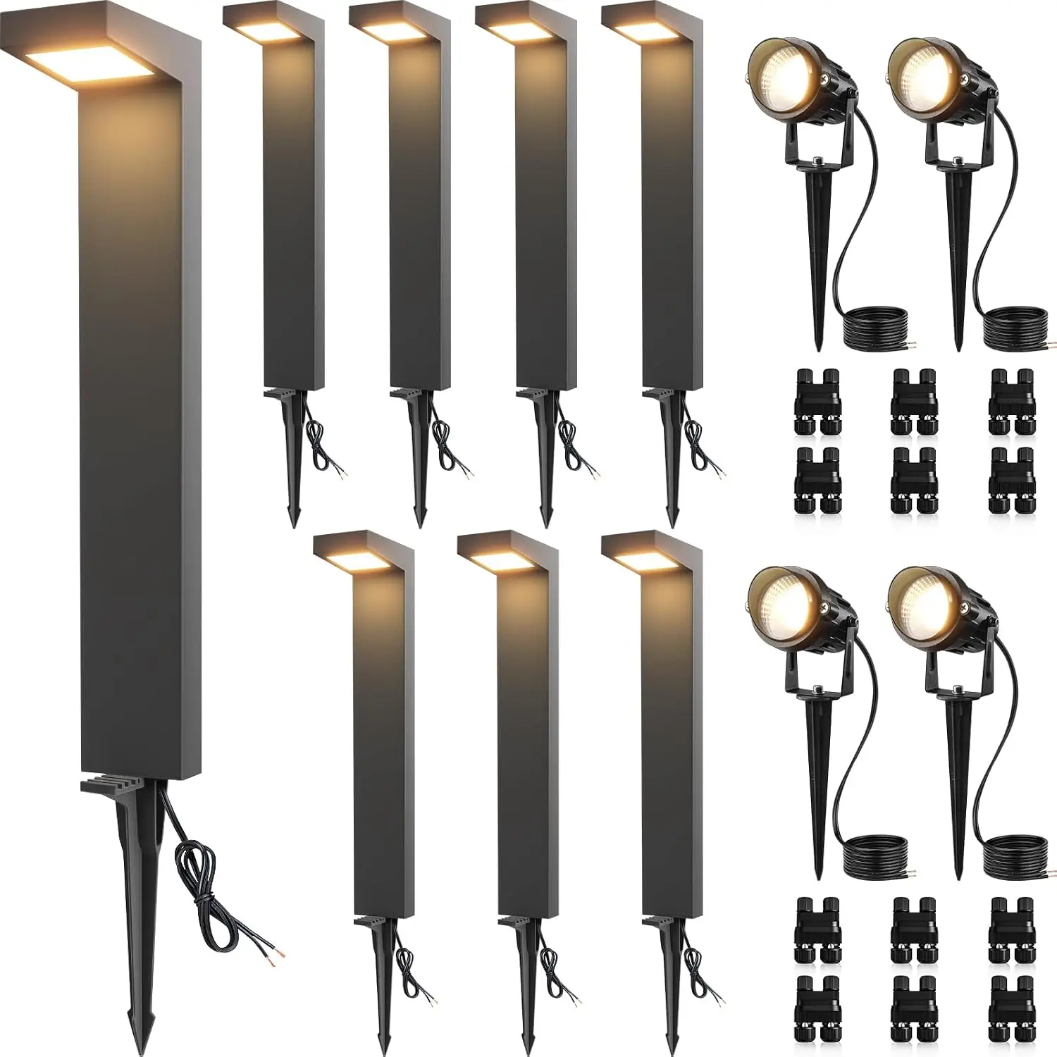 Kit de Iluminación LED de Bajo - Outdoor Lighting Kits Low Voltage reseña y precio