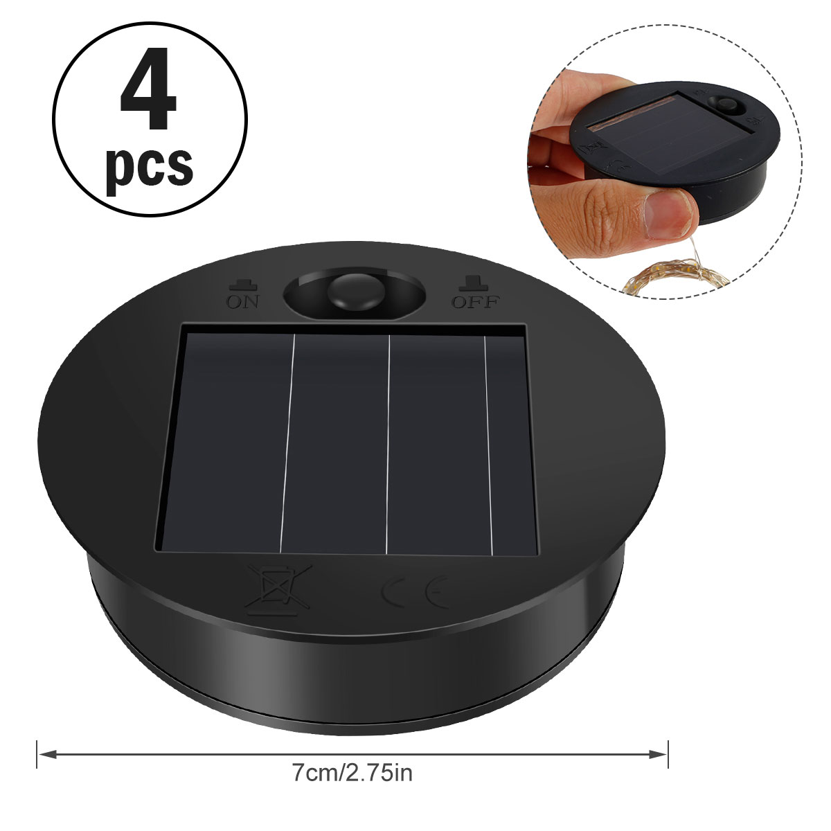 Reemplazo de luz de linterna S - Post Cap Light reseña y precio