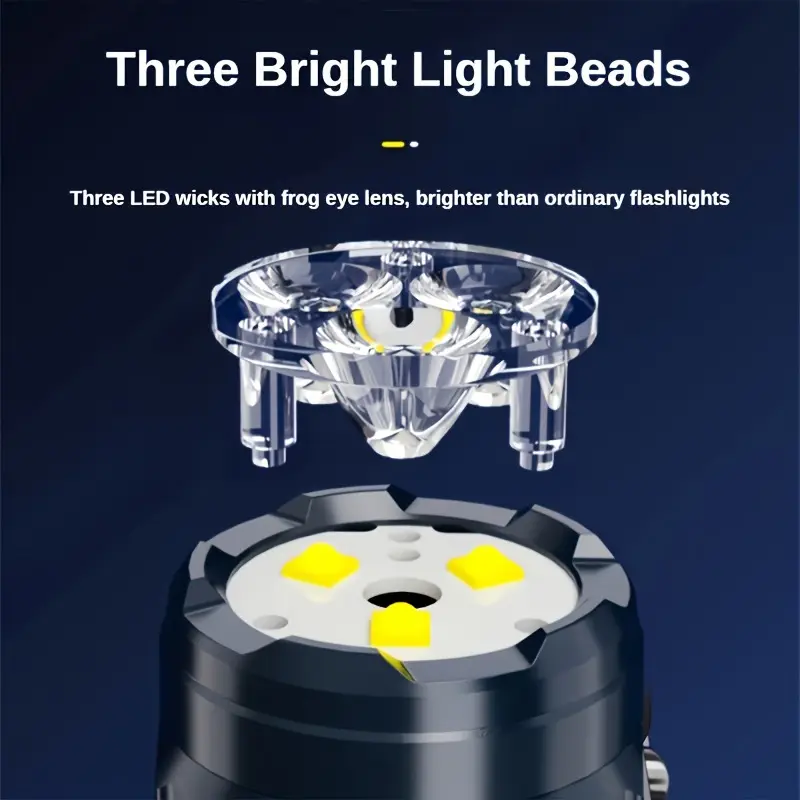Mini linterna de 3LED con Clip - Outdoor Lighting Brands reseña y precio