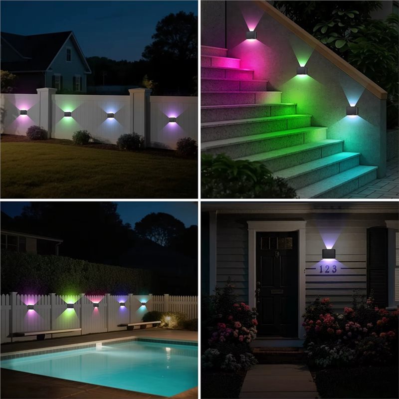 AT19-Aplique solar de pared pa - Outdoor Lighting Options reseña y precio