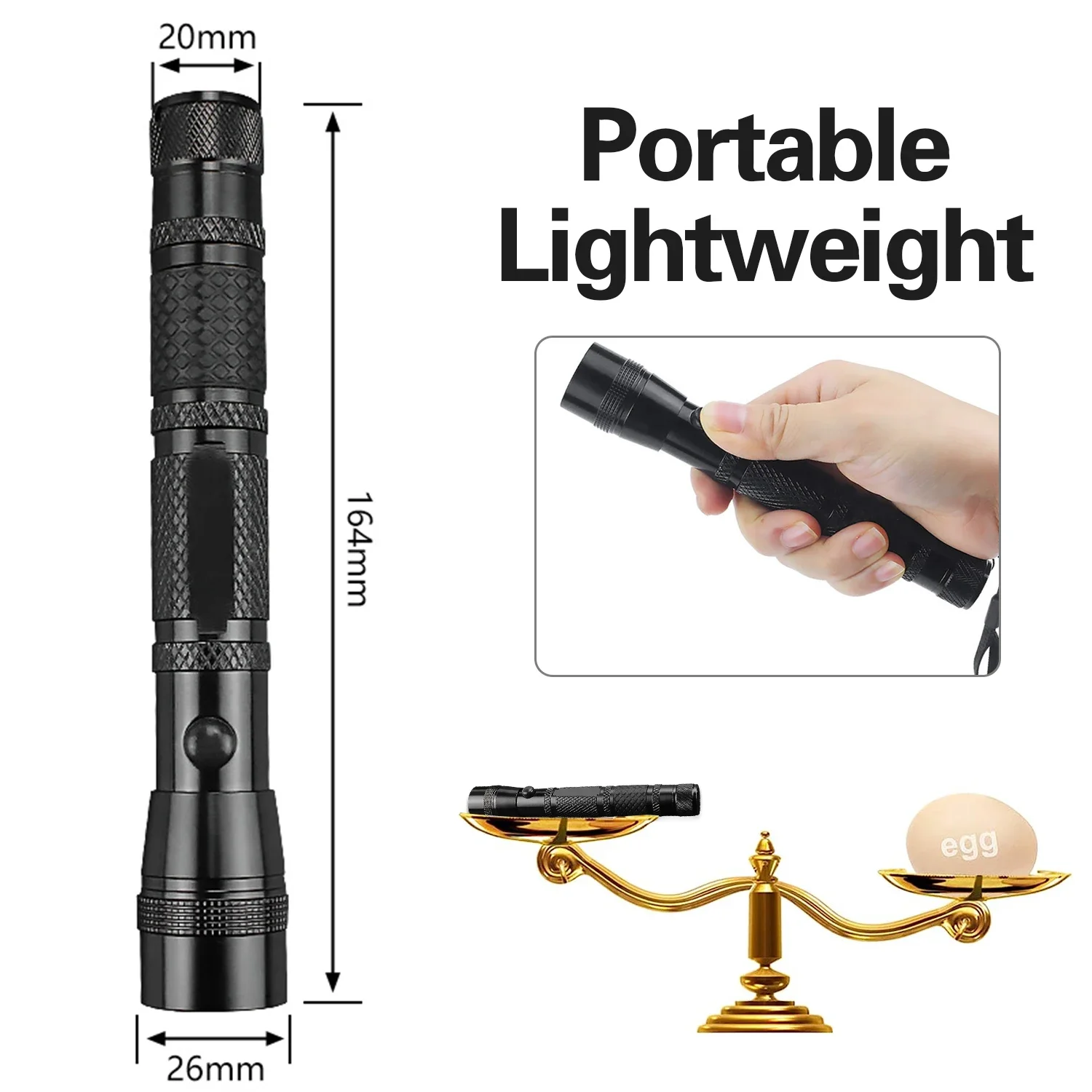 Potente linterna LED de largo  - Outdoor Lighting Not Working reseña y precio