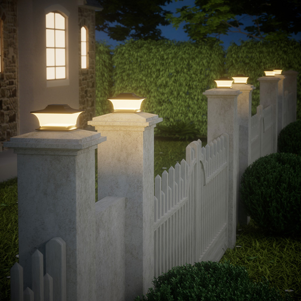 Luz Solar LED para Poste de Ce - Post Cap Light reseña y precio
