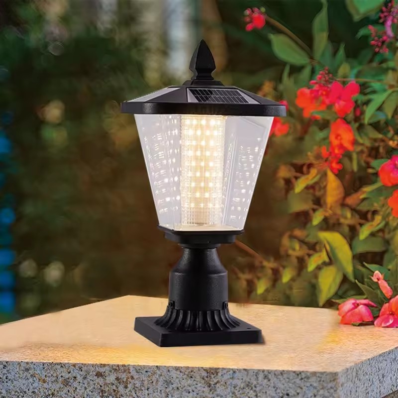Lámparas Solares LED Impermeab - Post Cap Light reseña y precio