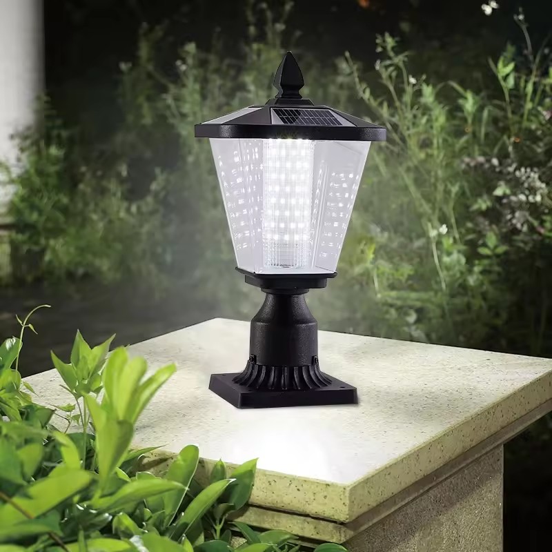 Lámparas Solares LED Impermeab - Post Cap Light reseña y precio