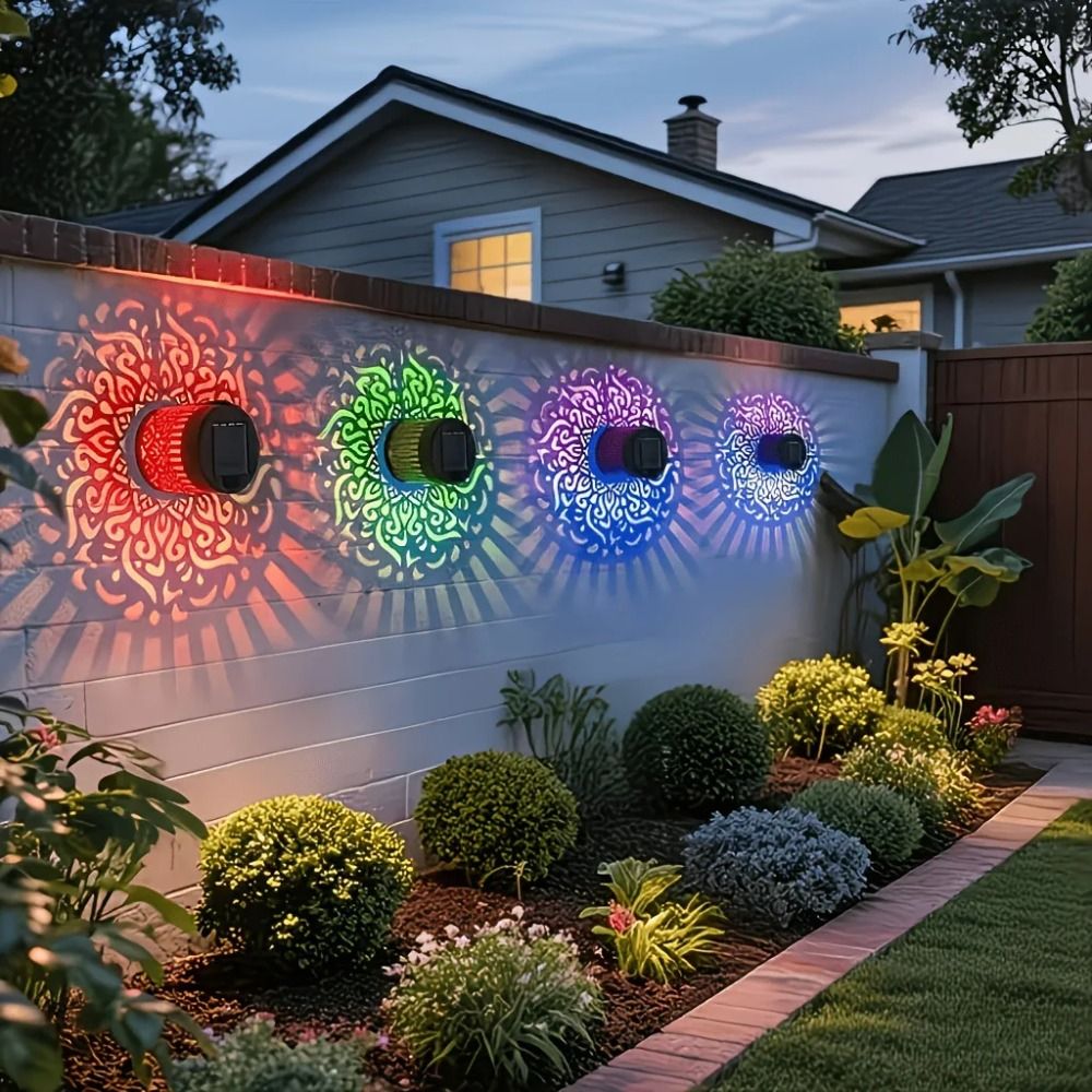 Lámpara Solar de Pared con Dis - Solar Wall Sconce reseña y precio