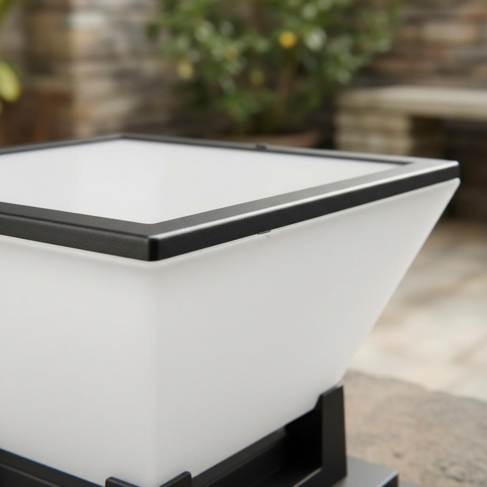 Lámpara Solar para Poste, Resi - Post Cap Light reseña y precio